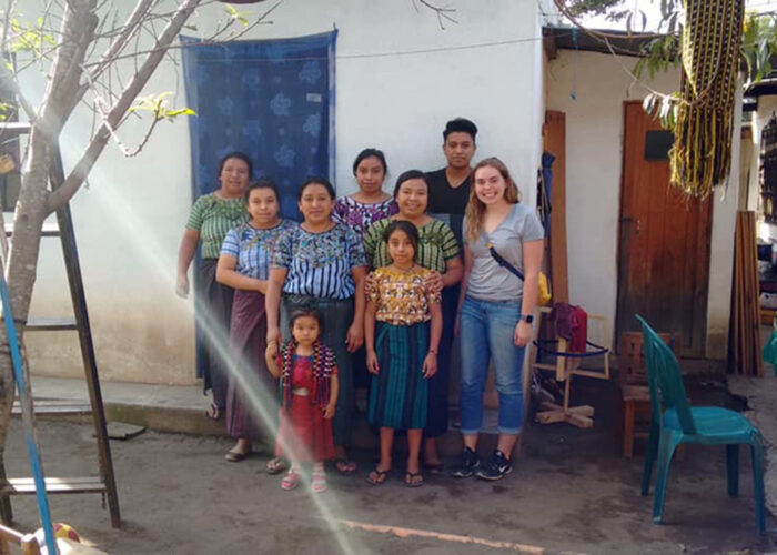 ​Sophie Miller enjoyed living with a Tz'utujil Maya indigenous host family in Cantón Panabaj