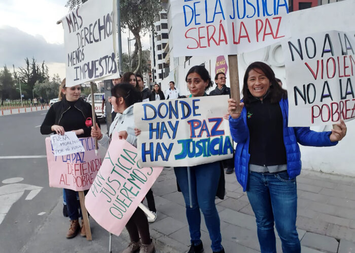 Protests in Ecuador