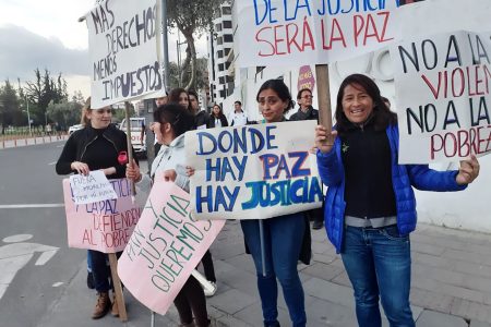 Protests in Ecuador