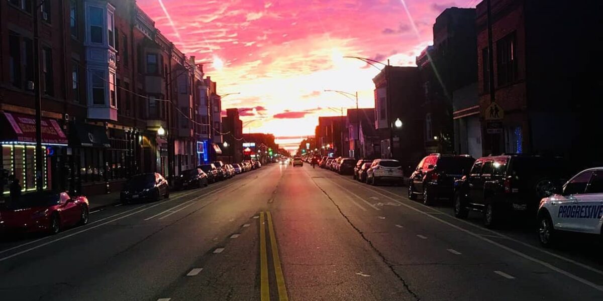 A sunset as seen from Joel Klassen's (MVSer