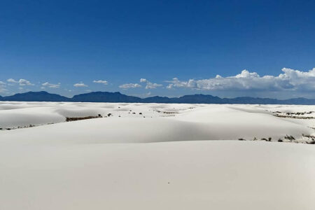​White Sands Monument in New Mexico. Photo provided. 